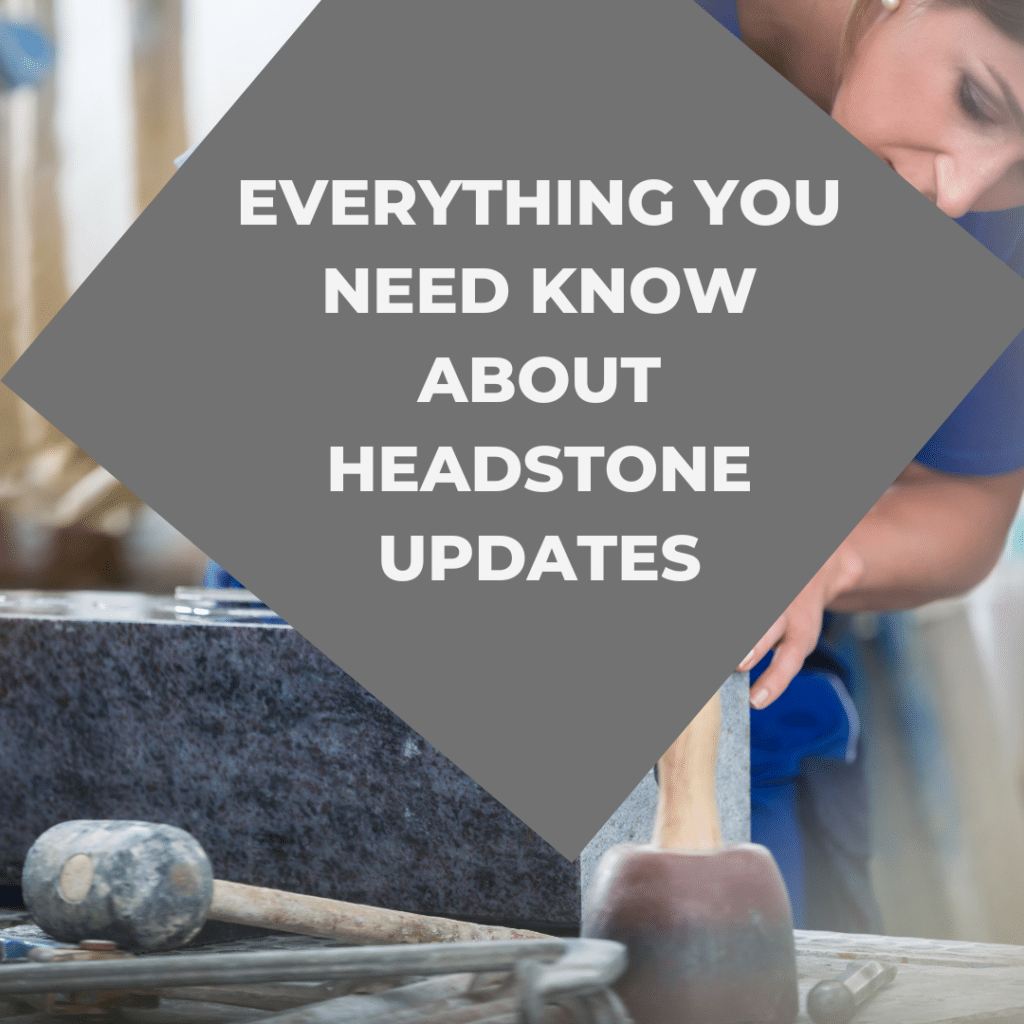 Adding Names or Dates to Existing Headstones